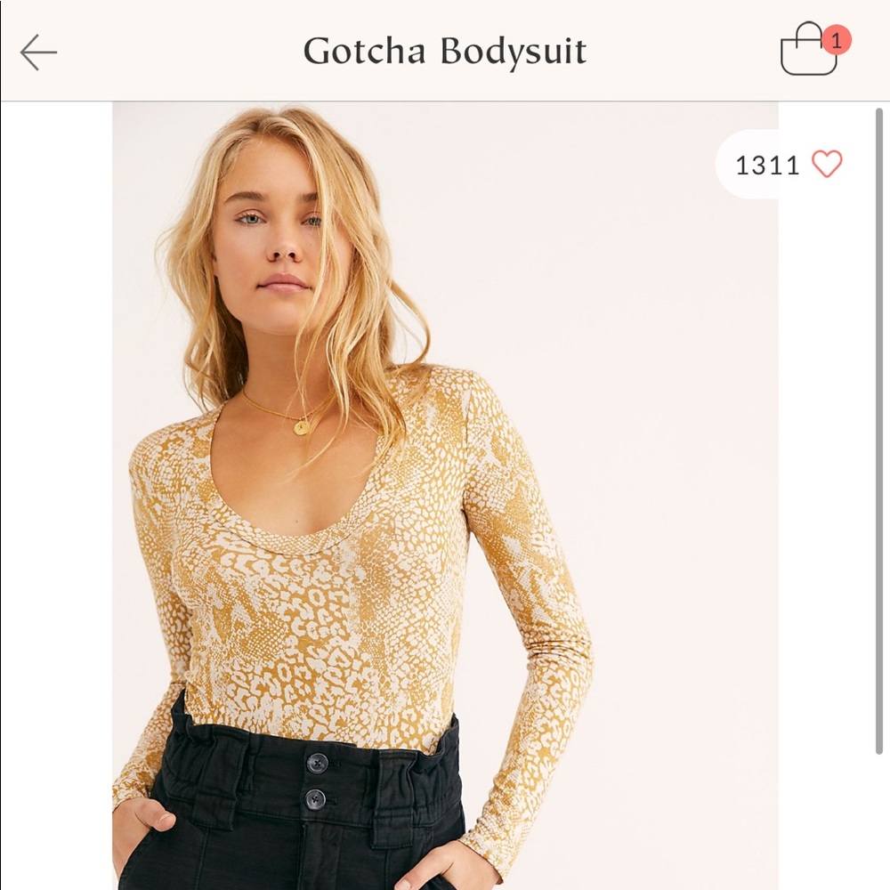 FreePeople Bodysuit (M)